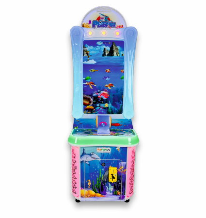 Детский игровой аппарат Вертикальный экран "Рыбалка" 